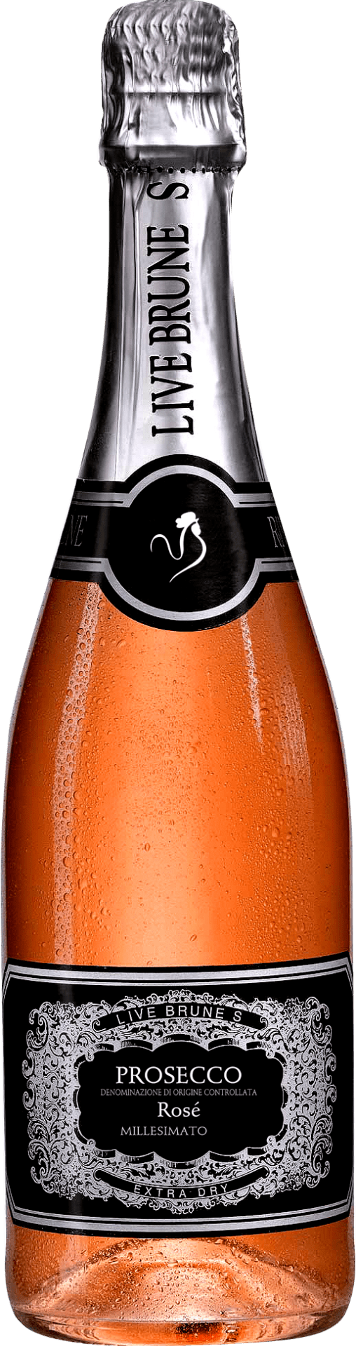 "Live Brune S" Rosé Millesimato Extra Dry Prosecco DOC