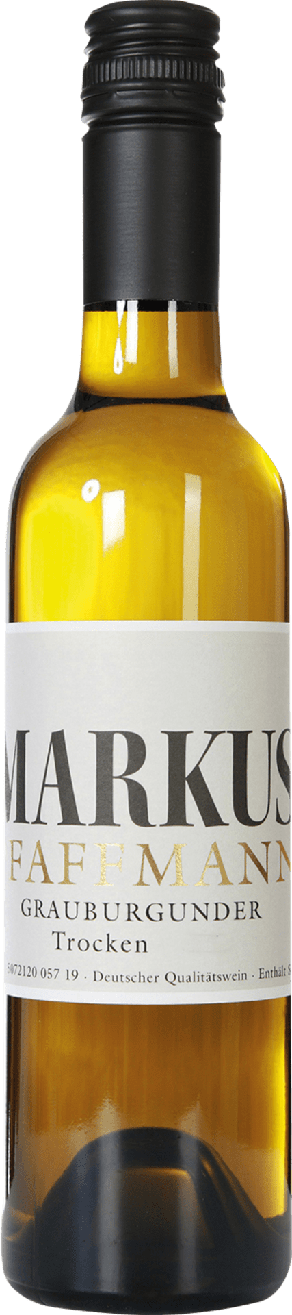 Grauburgunder Chapeau halbe Flasche