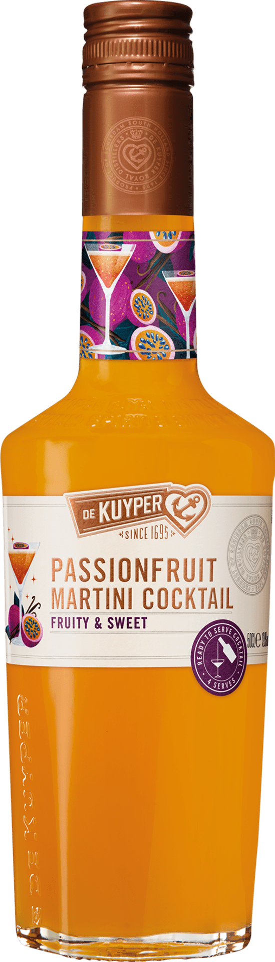 Passionfruit Martini / Pornstar Martini Cocktail - Ready to Serve