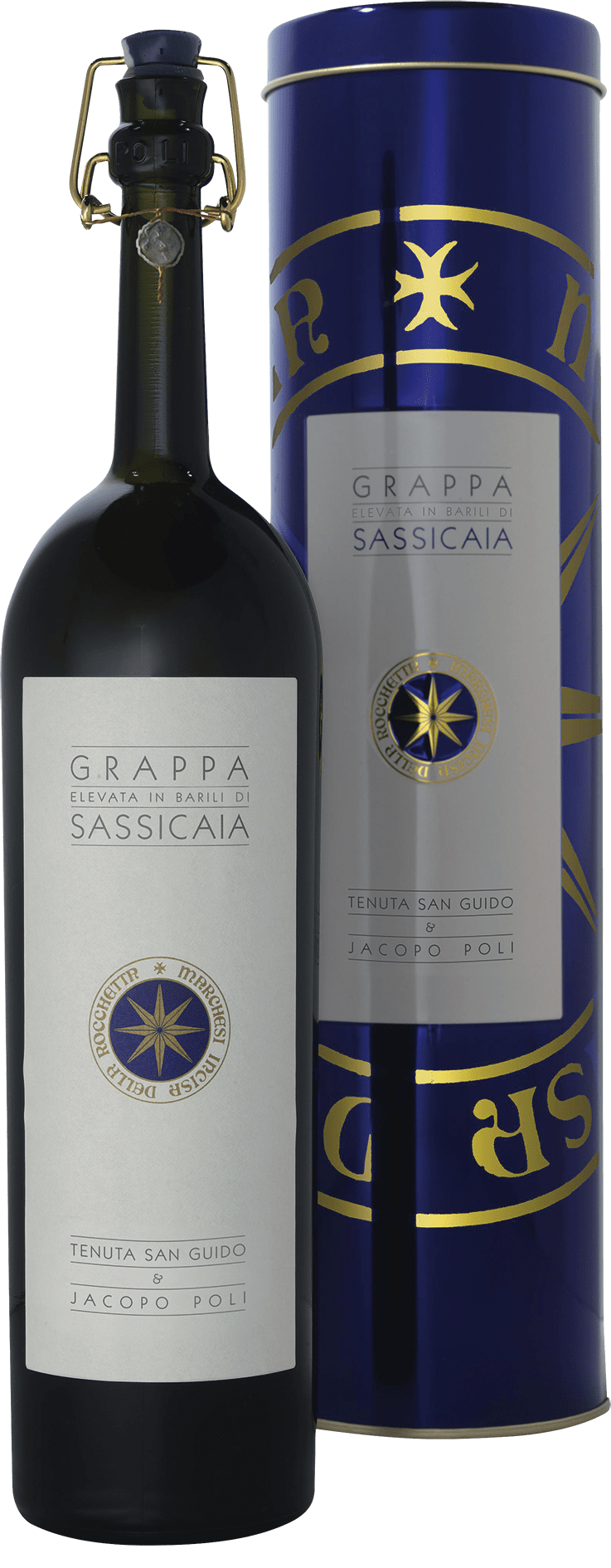 Grappa Barili di Sassicaia