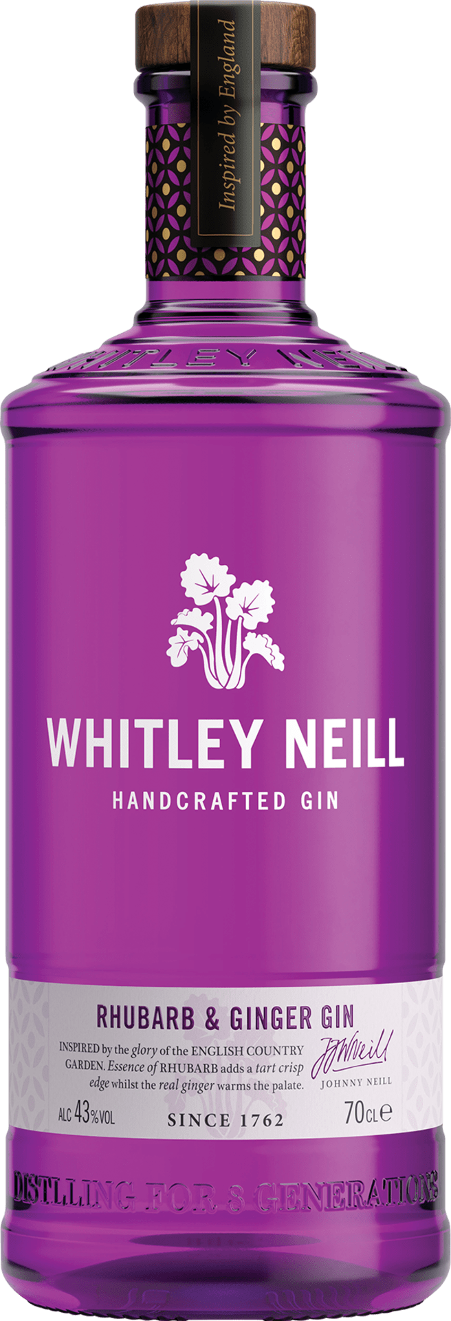 Whitley Neill Rhubarb & Ginger Gin Halewood