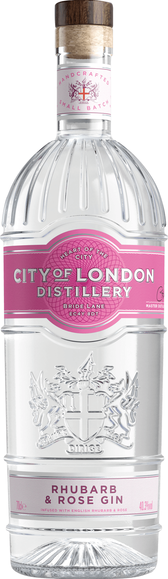 City of London Rhub.&Rose Gin