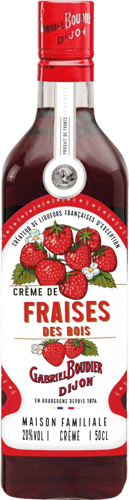 Crème de Fraises des bois (Wadberbeere) Boudier