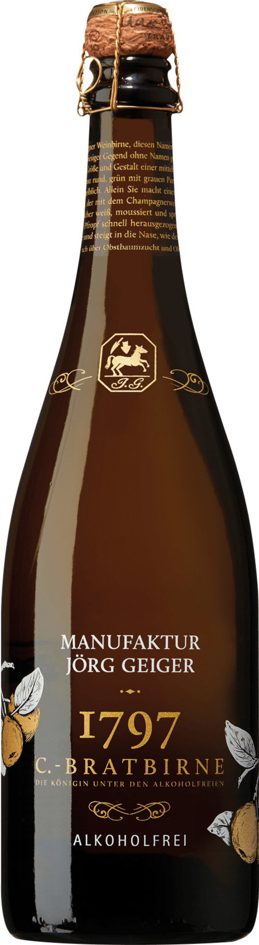 Champagner Bratbirne - frei von Alkohol