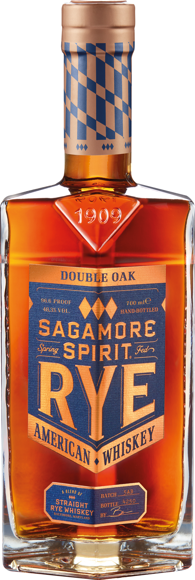 Sagamore Double Oak Rye Whiskey 0,7l