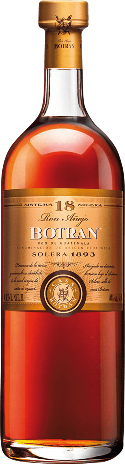 Ron Botran Solera 1893 18yo Doppelmagnum