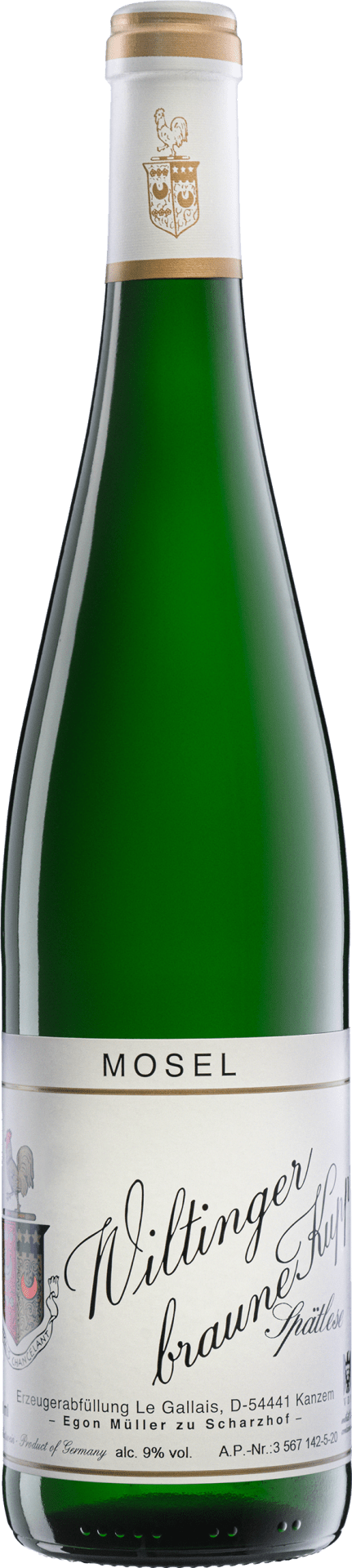 Wiltinger Braune Kupp Spätlese Le Gallais 