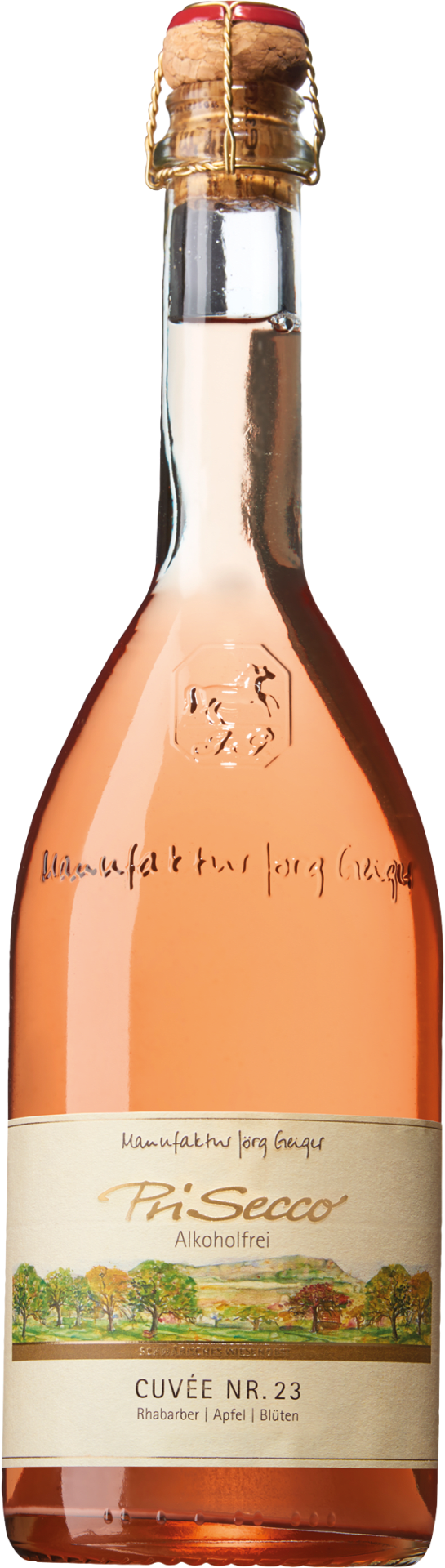 PriSecco Cuvée Nr. 23 (Rhabarber / Apfel / Blüten)